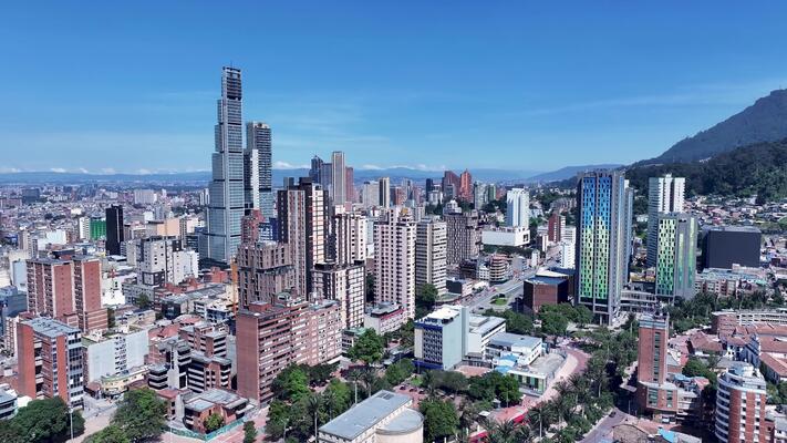 Bogotá - Vista aérea de la ciudad